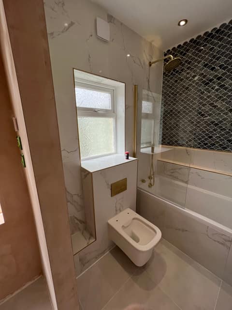 Bathroom remodel — Bathrooms