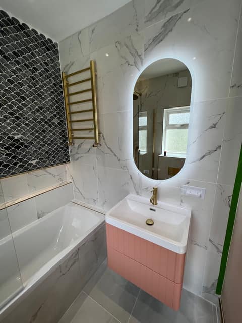 Bathroom remodel — Bathrooms