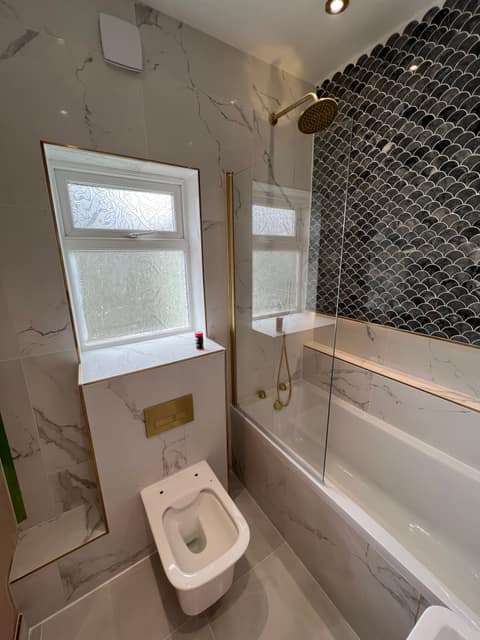 Bathroom remodel — Bathrooms