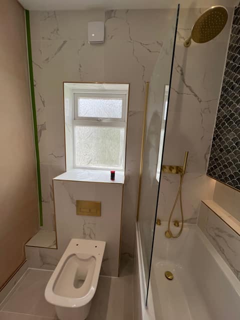 Bathroom remodel — Bathrooms