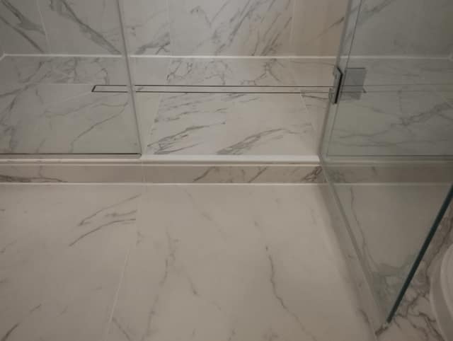 Epoxy grout — Bathrooms