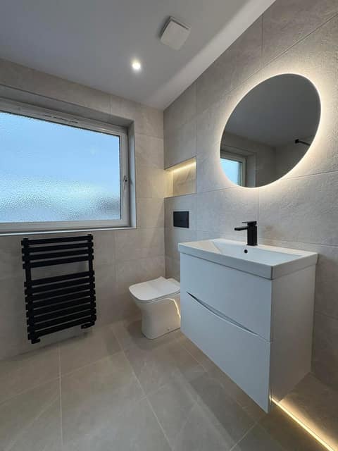 Bathroom renovation — Shower Rooms