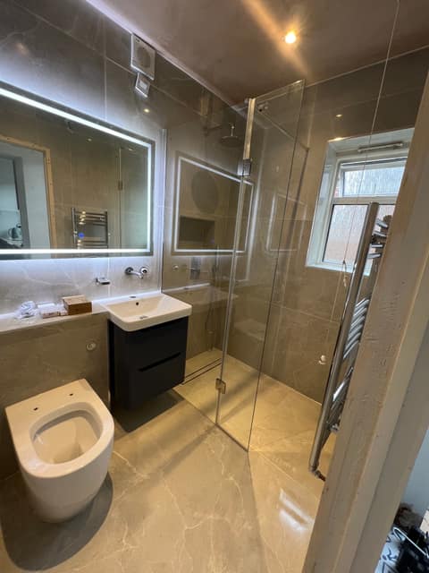 Shower room project London NW9 — Shower Rooms
