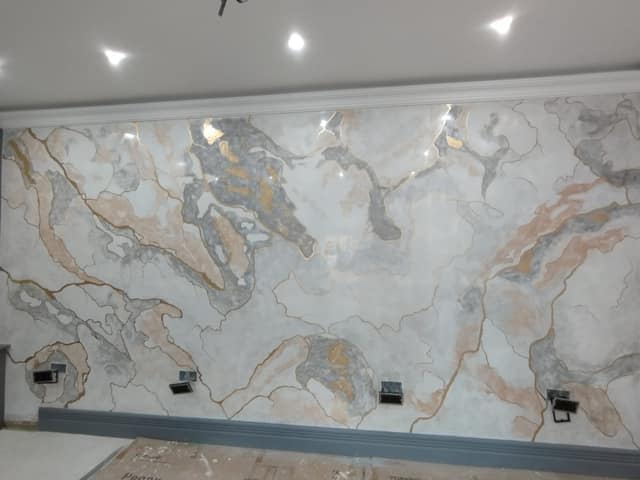 Venetian plaster bathroom — Venetian Plastering