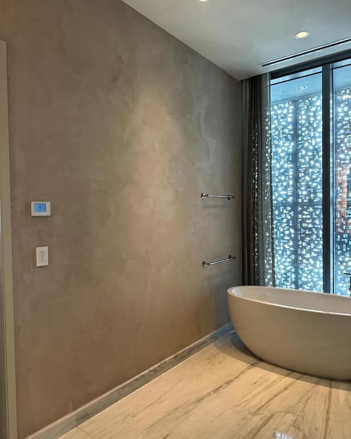 Venetian plaster bathroom — Venetian Plastering