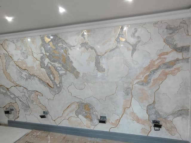 Venetian plaster bathroom — Venetian Plastering