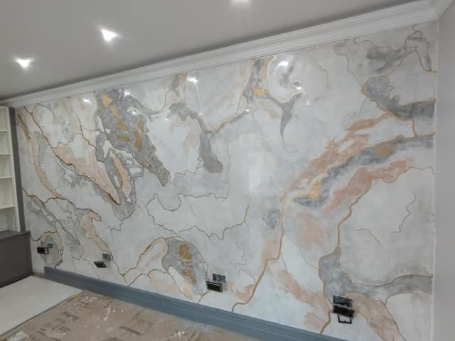 Venetian plaster bathroom — Venetian Plastering