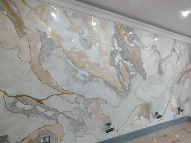 Venetian plaster bathroom — Venetian Plastering